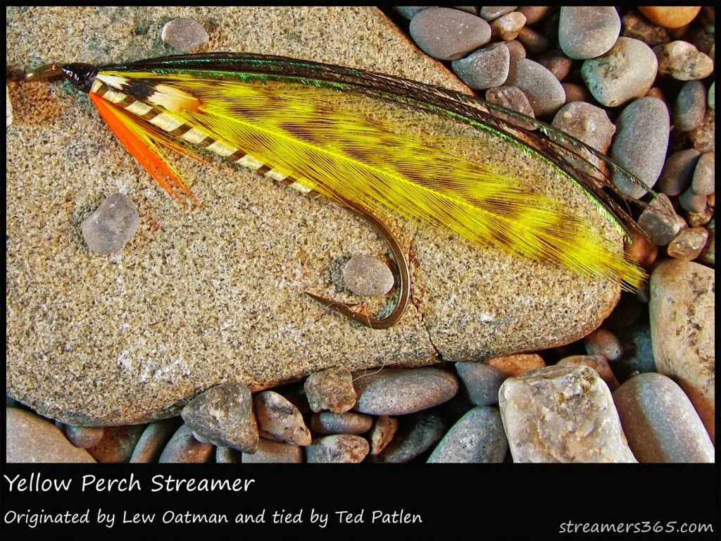 #159 Yellow Perch Streamer - Ted Patlen #159 Yellow Perch Streamer - Ted Patlen