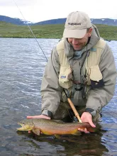 User submitted picture: Beauty from lake by guide...