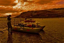 User submitted picture: Collon Cura River,Patagon...